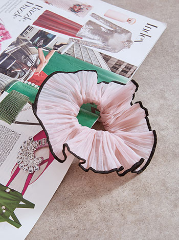 Λαστιχάκι μαλλιών πλισέ WT1018.A350+2