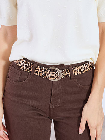 Ζώνη λεοπάρ WT1018.A733+1