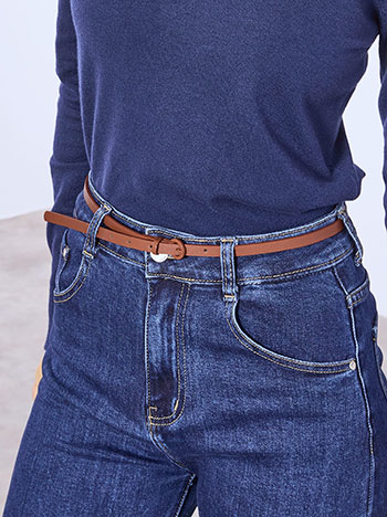 Ζώνη λεπτή δερματίνης WT1018.A739+3