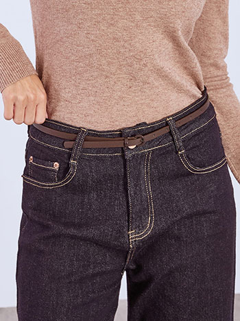 Ζώνη λεπτή δερματίνης WT1018.A739+1