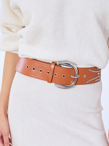 Ζώνη φαρδιά με τρουκς WT1018.A823+2