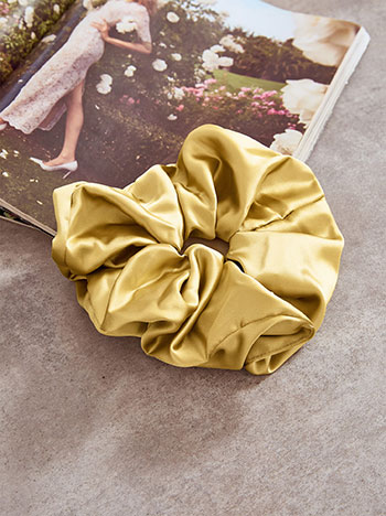 Λαστιχάκι μαλλιών σατέν WT1018.A928+3