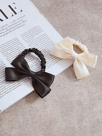 Σετ με 2 λαστιχάκια μαλλιών με φιόγκο WT1018.A949+1