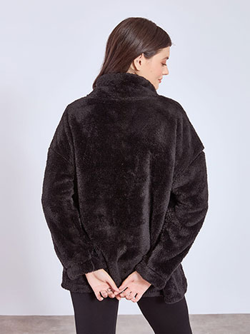 Μπλούζα χνουδωτή με τσέπες WT1019.4608+2 φωτογραφία