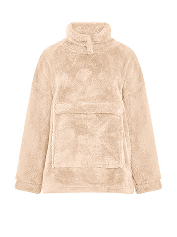 Μπλούζα χνουδωτή με τσέπες WT1019.4608+3 φωτογραφία