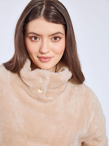 Μπλούζα χνουδωτή με τσέπες WT1019.4608+3 φωτογραφία