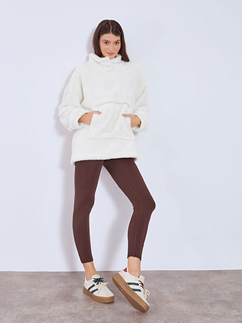 Μπλούζα χνουδωτή με τσέπες WT1019.4608+1 φωτογραφία