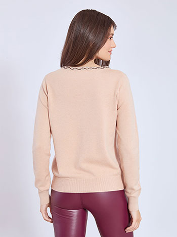 Ζακέτα πλεκτή με strass WT1019.9804+5 φωτογραφία