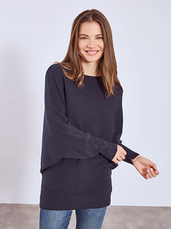 Πουλόβερ μακρύ ριπ WT1019.9912+11