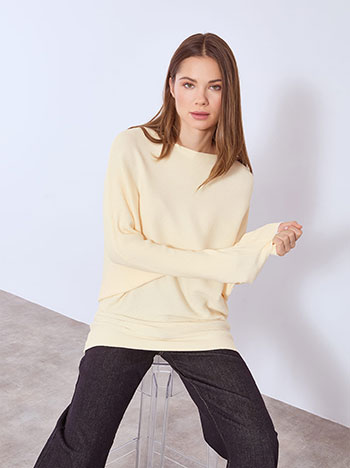 Πουλόβερ μακρύ ριπ WT1019.9912+3