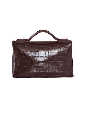 Τσαντάκι χιαστί κροκό λουστρίνι WT1019.A121+1 φωτογραφία