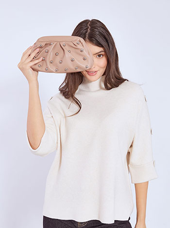 Celestino Τσάντα Clutch Δερματίνη με Τρουκς Wt1019 A123+2 Τσάντες Φάκελοι Γυναικεία Ρούχα Μόδα