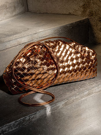 Τσάντα clutch με πλέξη WT1019.A211+4