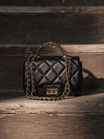 Τσαντάκι καπιτονέ με αλυσίδα ώμου WT1019.A237+1