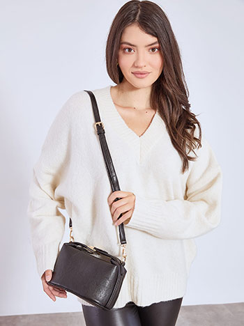 Τσάντα χειρός με αποσπώμενο λουρί ώμου WT1019.A808+1 φωτογραφία