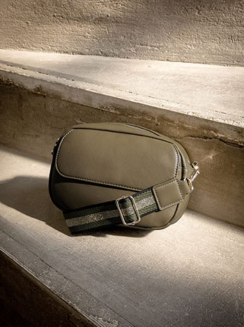 Τσαντάκι δερματίνης με εξωτερική τσέπη WT1019.A816+3