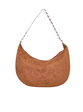 Τσάντα ώμου με σουέντ όψη WT1019.A821+3 φωτογραφία