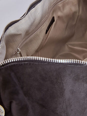 Τσάντα ώμου με σουέντ όψη WT1019.A821+2 φωτογραφία