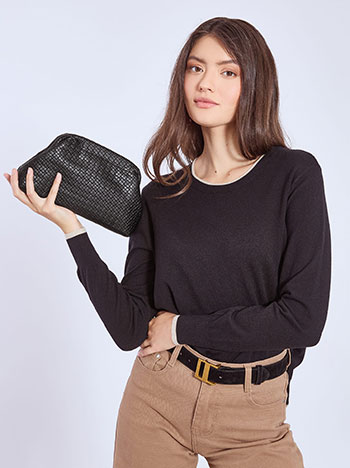 Celestino Τσάντα Clutch Ανάγλυφη Wt1019 A913+1 Τσάντες Φάκελοι Γυναικεία Ρούχα Μόδα