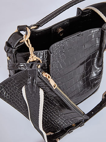 Τσάντα πουγκί ώμου κροκό WT1019.A918+2 φωτογραφία