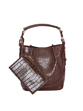 Τσάντα πουγκί ώμου κροκό WT1019.A918+1 φωτογραφία
