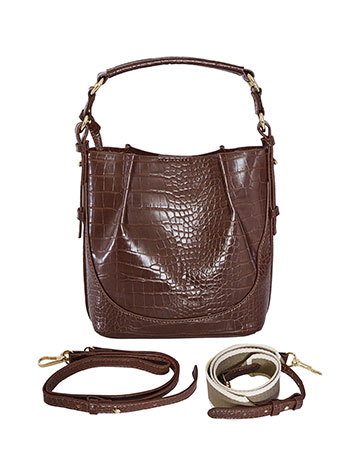 Τσάντα πουγκί ώμου κροκό WT1019.A918+1 φωτογραφία
