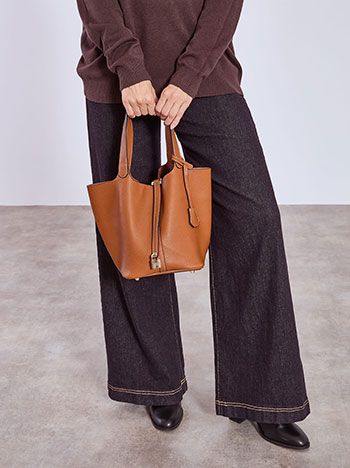 Τσάντα δερματίνης με εσωτερικό νεσεσέρ WT1019.A929+5 φωτογραφία