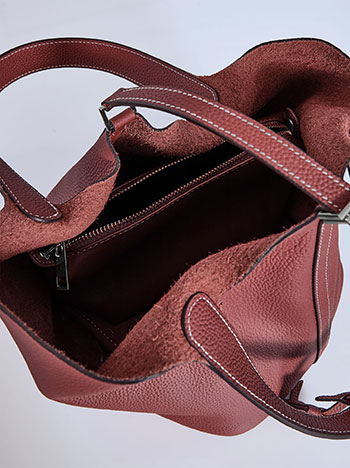 Τσάντα δερματίνης με εσωτερικό νεσεσέρ WT1019.A929+4 φωτογραφία