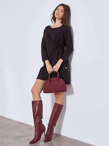 Τσάντα χειρός με σουέντ όψη WT1019.A937+3 φωτογραφία