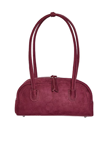 Τσάντα ώμου με σουέντ όψη WT1019.A938+3 φωτογραφία