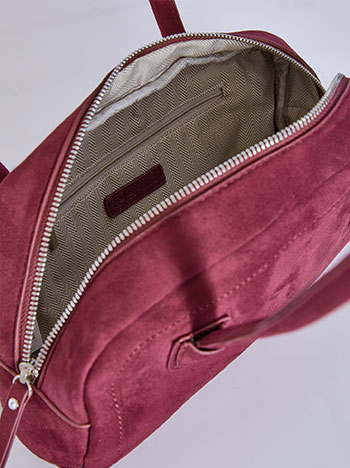 Τσάντα ώμου με σουέντ όψη WT1019.A938+3 φωτογραφία