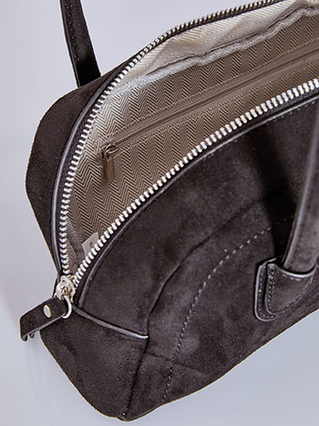 Τσάντα ώμου με σουέντ όψη WT1019.A938+2 φωτογραφία