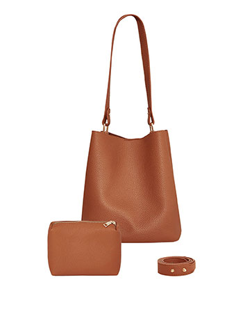 Τσάντα ώμου με διπλό λουρί WT1019.A945+4 φωτογραφία