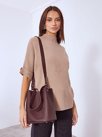 Τσάντα ώμου με διπλό λουρί WT1019.A945+3 φωτογραφία