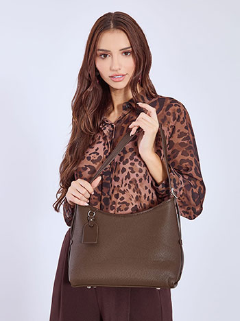 Τσάντα δερματίνης με αποσπώμενο πορτοφόλι WT1019.A946+1 φωτογραφία