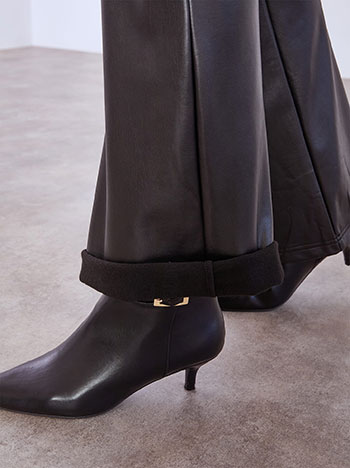 Παντελόνι καμπάνα δερματίνης WT1037.1539+1 φωτογραφία