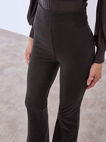 Παντελόνι καμπάνα γυαλιστερή WT1037.1547+1