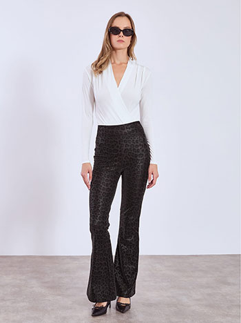 Παντελόνι καμπάνα λεοπάρ WT1037.1548+1