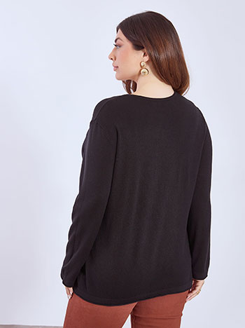 Πουλόβερ με αφινίριστο τελείωμα WT1042.4321+5 φωτογραφία