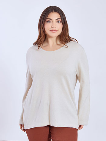 Πουλόβερ με αφινίριστο τελείωμα WT1042.4321+6 φωτογραφία