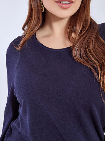 Πουλόβερ με αφινίριστο τελείωμα WT1042.4321+9 φωτογραφία