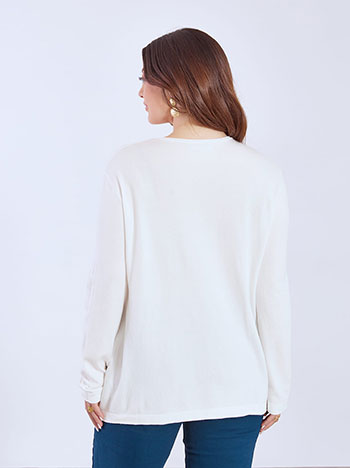 Πουλόβερ με αφινίριστο τελείωμα WT1042.4321+4 φωτογραφία