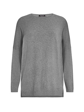 Πουλόβερ με αφινίριστη λαιμόκοψη WT1042.4322+2 φωτογραφία