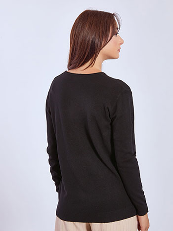 Πουλόβερ με στρογγυλή λαιμόκοψη WT1042.4379+9 φωτογραφία