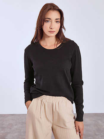 Πουλόβερ με στρογγυλή λαιμόκοψη WT1042.4379+9