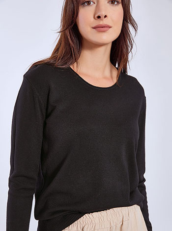 Πουλόβερ με στρογγυλή λαιμόκοψη WT1042.4379+9 φωτογραφία