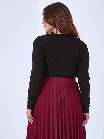 Πουλόβερ με στρογγυλή λαιμόκοψη WT1042.4379+9 φωτογραφία