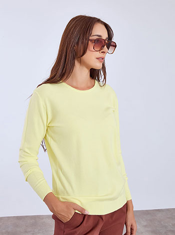 Πουλόβερ με στρογγυλή λαιμόκοψη WT1042.4379+7