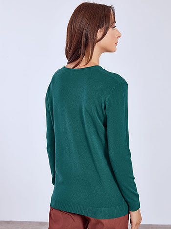 Πουλόβερ με στρογγυλή λαιμόκοψη WT1042.4379+13 φωτογραφία