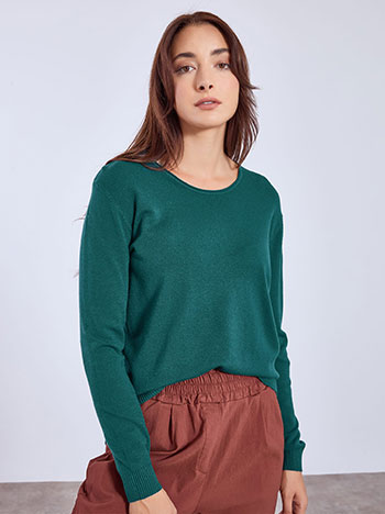 Πουλόβερ με στρογγυλή λαιμόκοψη WT1042.4379+13